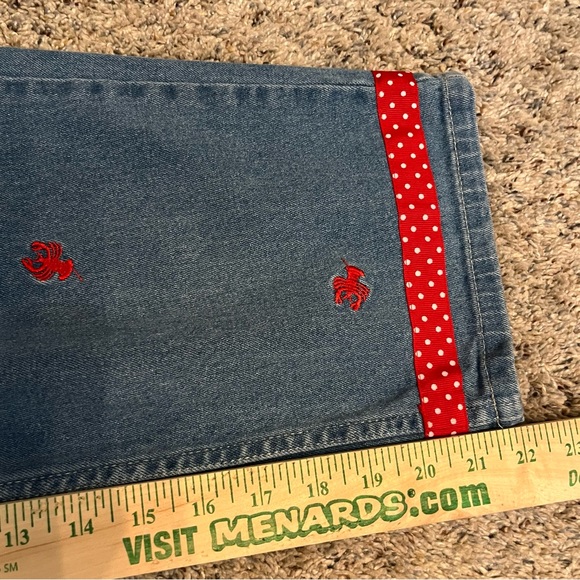 Quacker Factory Vintage Lobster Jeans Size 8 - Picture 10 of 10